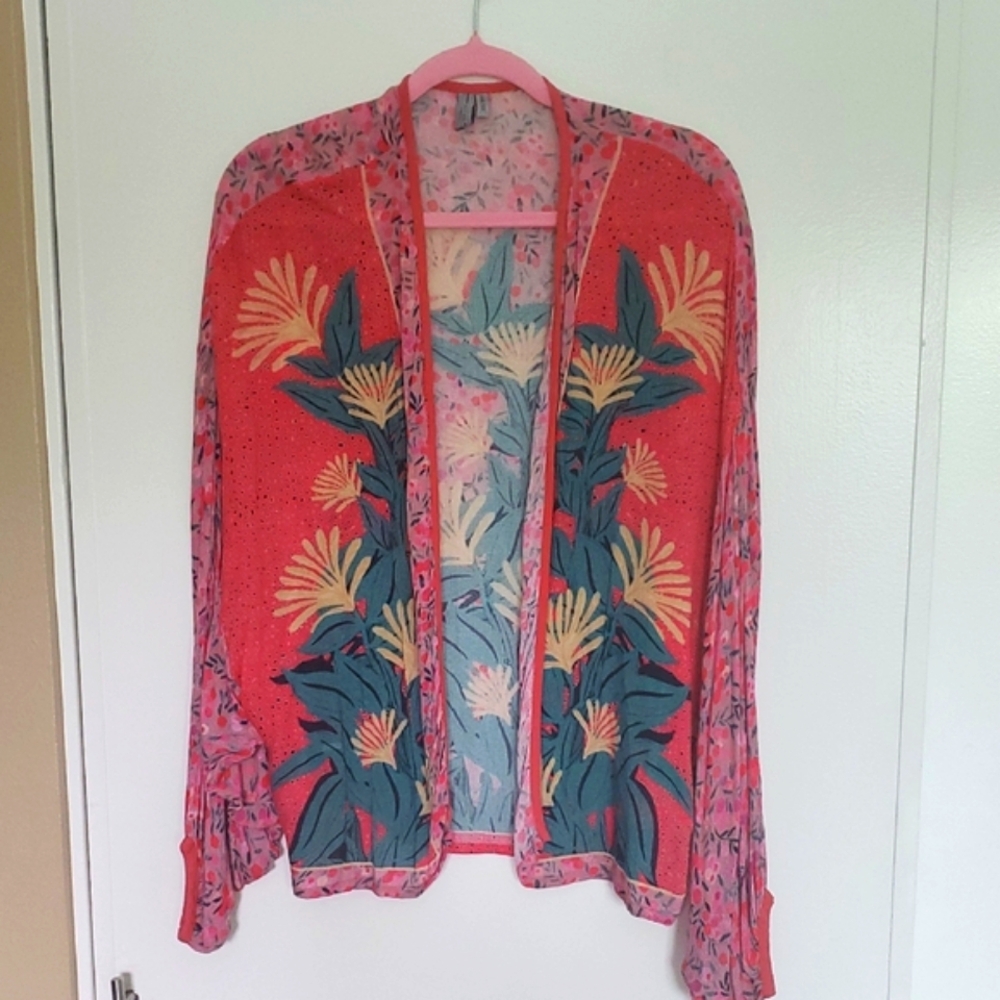 Floral Open-Front Light Weight Cover